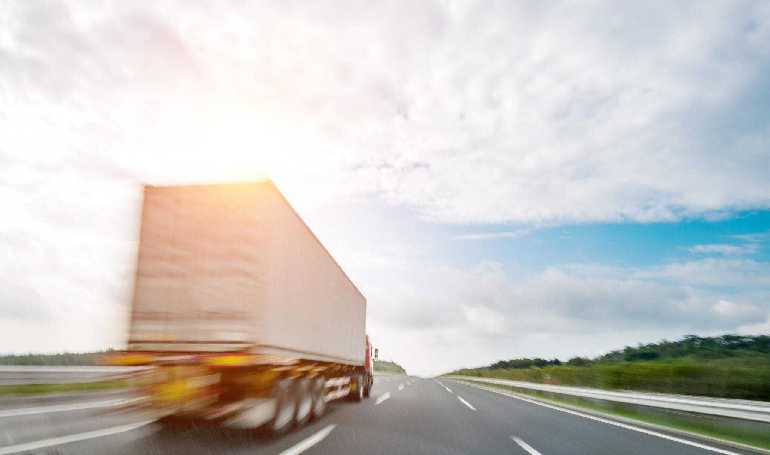 18 wheeler driving